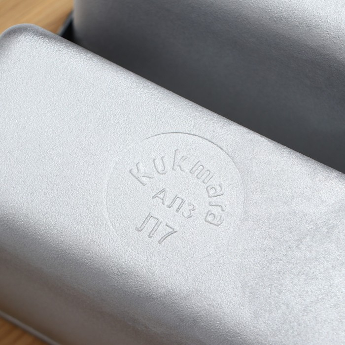 Хлебная форма Л-7, 22,5×11,5×12,2 см, 3-х секционная Хлебная форма Л-7, 22,5×11,5×12,2 см, 3-х секционная