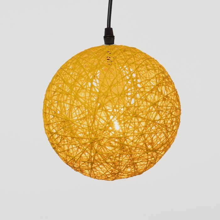 Светильник BayerLux Ротанг 1хЕ27 15Вт желтый 20х20х120 см Светильник BayerLux Ротанг 1хЕ27 15Вт желтый 20х20х120 см