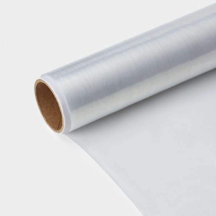 Плёнка пищевая Доляна, 22,5 см × 100 м, 8 мкм, цвет белый Плёнка пищевая Доляна, 22,5 см × 100 м, 8 мкм, цвет белый