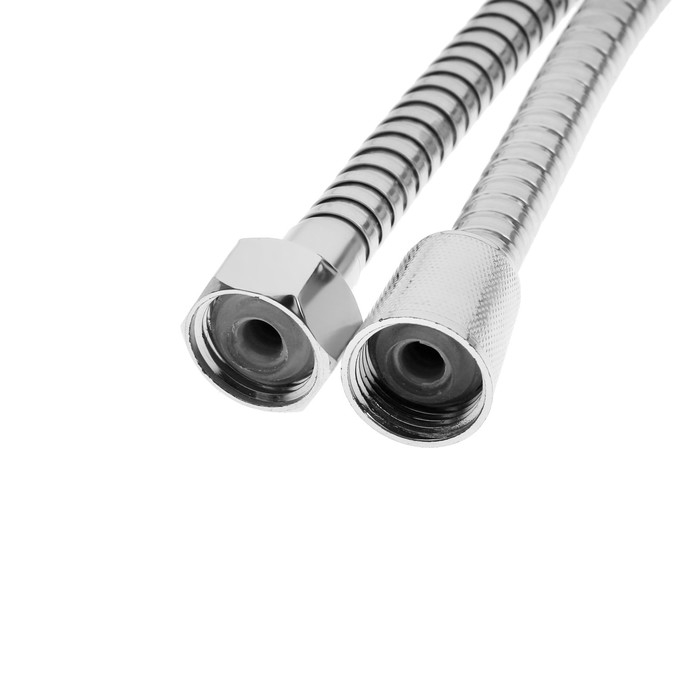 Душевой шланг ZEIN Z2787, 200 см, 1/2 Душевой шланг ZEIN Z2787, 200 см, 1/2", пластик втулка и гайка, нержавеющая сталь, сатин