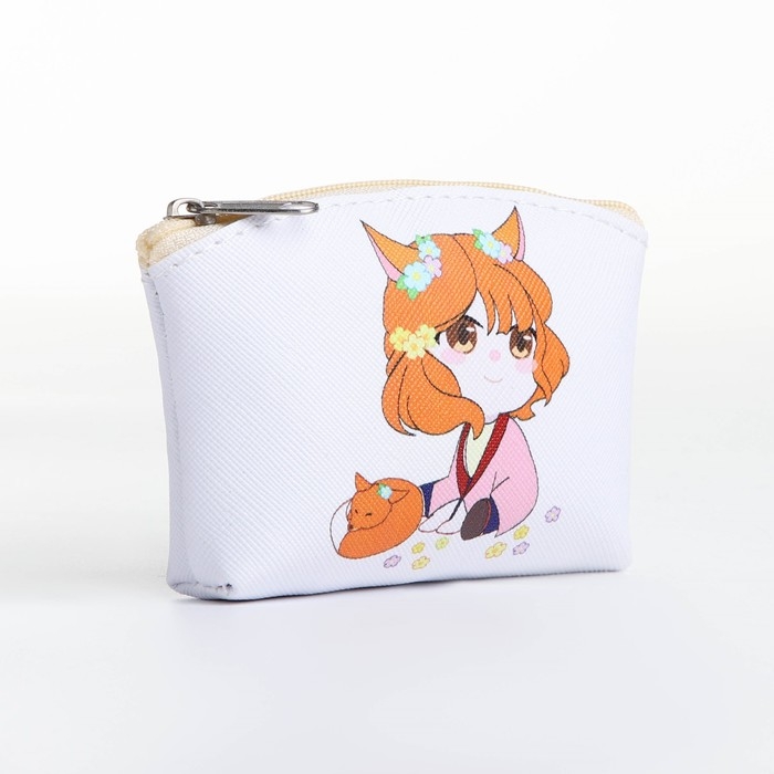 Кошелёк на молнии, цвет МИКС