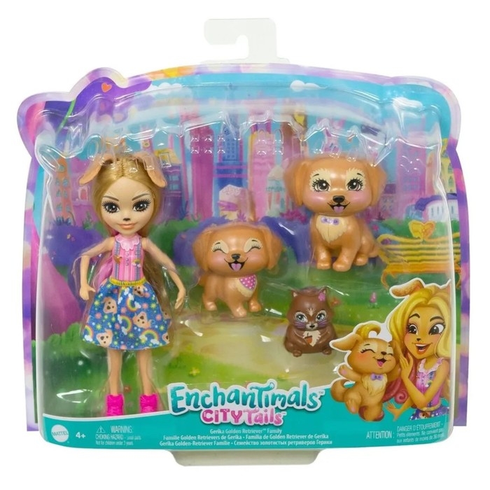 Игровой набор «Энчантималс. Герика Голден Ретривер и питомцы» Игровой набор «Энчантималс. Герика Голден Ретривер и питомцы»