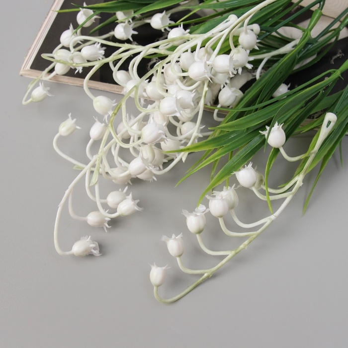 Букет Букет "Ландыш майский" 29 см, белый