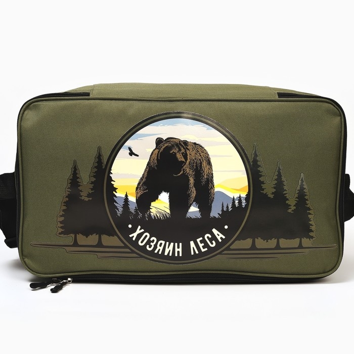 Термосумка с пробковым дном «Хозяин леса», 28 литров Термосумка с пробковым дном «Хозяин леса», 28 литров