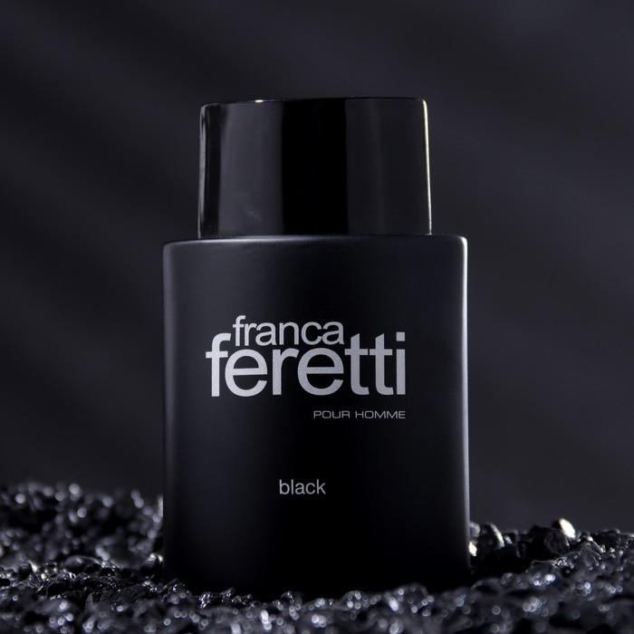 Туалетная вода мужская Franca Feretti Black, 100 мл Туалетная вода мужская Franca Feretti Black, 100 мл