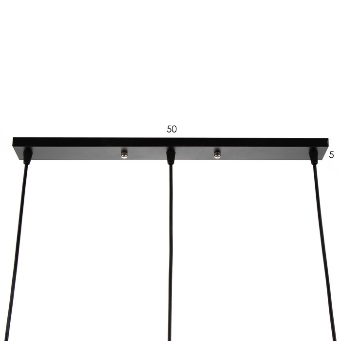 Светильник BayerLux Светильник BayerLux "Сенча" 3хE27 40Вт черный 55х15х100 см