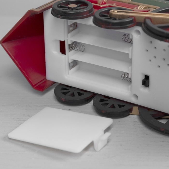 Светодиодная фигура «Поезд» 48 × 20 × 9.5 см, пластик, батарейки ААх3 (не в комплекте), USB, свечение тёплое белое Светодиодная фигура «Поезд» 48 × 20 × 9.5 см, пластик, батарейки ААх3 (не в комплекте), USB, свечение тёплое белое