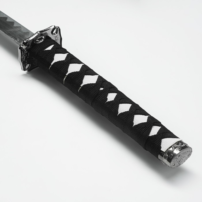 Сув. изделие катаны 3в1 на подставке, ножны дерево, черные глянец 54/81/100см, рукоять микс