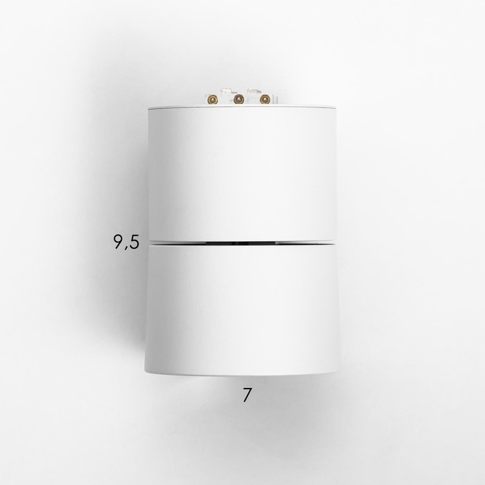 Светильник трековый SLIM Светильник трековый SLIM "Точка" LED 5Вт 3000K-6000К 48V CRI90 белый 8х8х9,5см