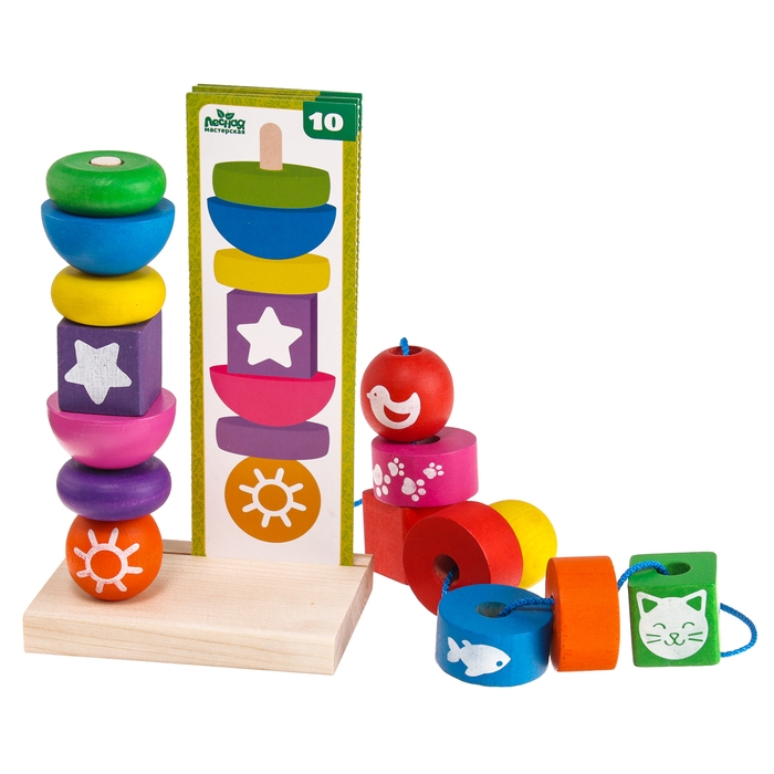 Пирамидка, 15 деталей Пирамидка, 15 деталей