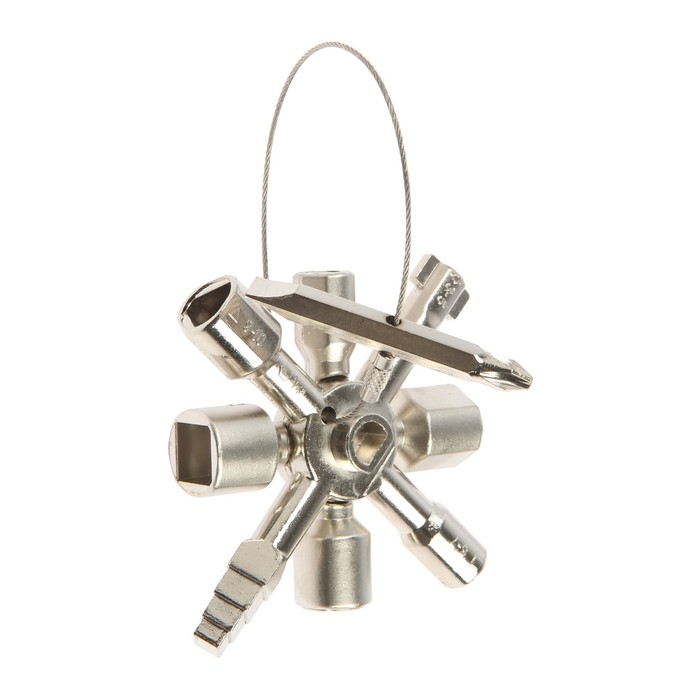 Многофункциональный ключ DEKO MW01, для электрошкафов, 10 в 1 Многофункциональный ключ DEKO MW01, для электрошкафов, 10 в 1