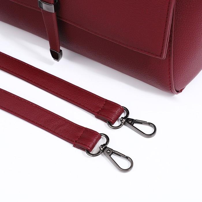 Сумка-мессенджер на магните, цвет бордовый Сумка-мессенджер на магните, цвет бордовый