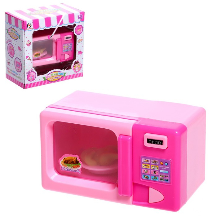 Бытовая техника «Микроволновая печь», свет, работает от батареек Бытовая техника «Микроволновая печь», свет, работает от батареек