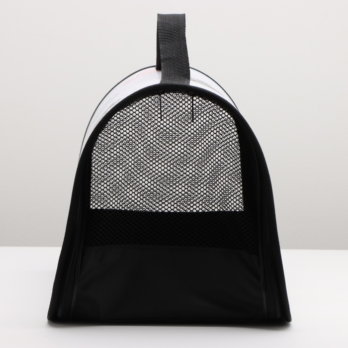 Сумка - переноска для животных каркасная, 40 х 25 х 25 см, белая с лапками Сумка - переноска для животных каркасная, 40 х 25 х 25 см, белая с лапками