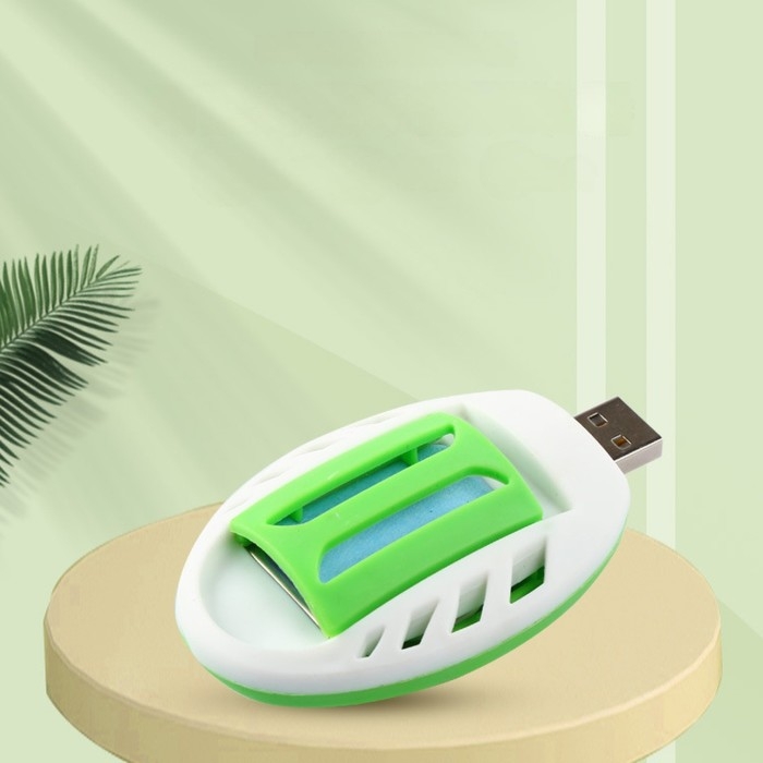 Фумигатор Luazon LRI-10, работает от USB, бело-зеленый Фумигатор Luazon LRI-10, работает от USB, бело-зеленый