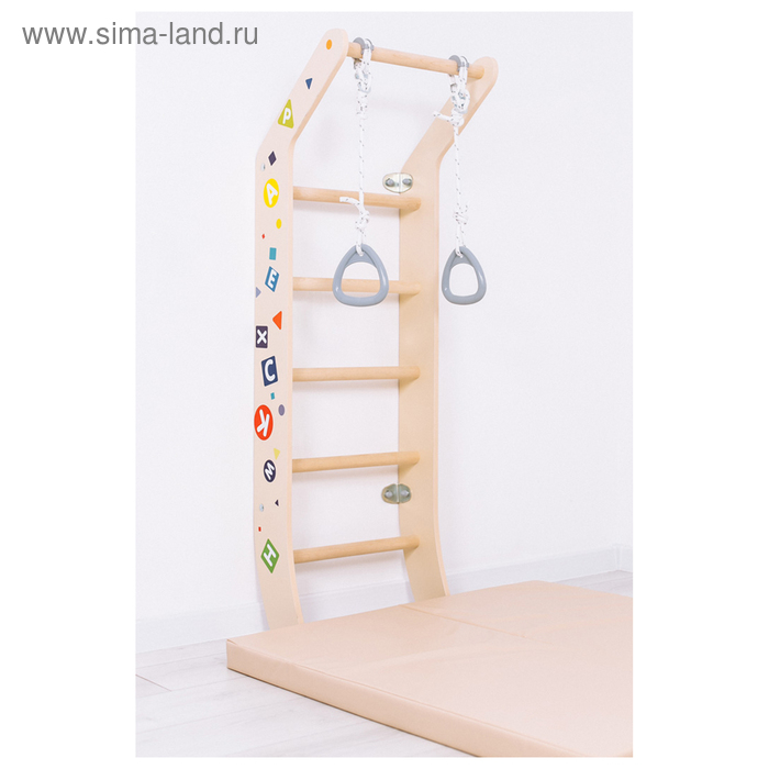 Детский спортивный комплекс Eco 3 Luna, цвет кремовый Детский спортивный комплекс Eco 3 Luna, цвет кремовый