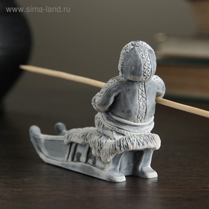 Сувенир Сувенир "Хант на нартах" 6,1см