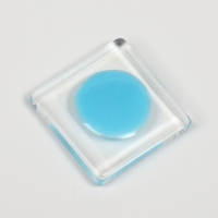 Гел лак для ногтей «GLOW IN THE DARK», 3-х фазный, 8 мл, LED/UV, люминесцентный, цвет бирюзово-голубой (15)