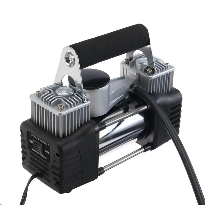 Компрессор автомобильный двухпоршневой AVS KS750D, 75 л/мин, 12 В, 10 атм Компрессор автомобильный двухпоршневой AVS KS750D, 75 л/мин, 12 В, 10 атм