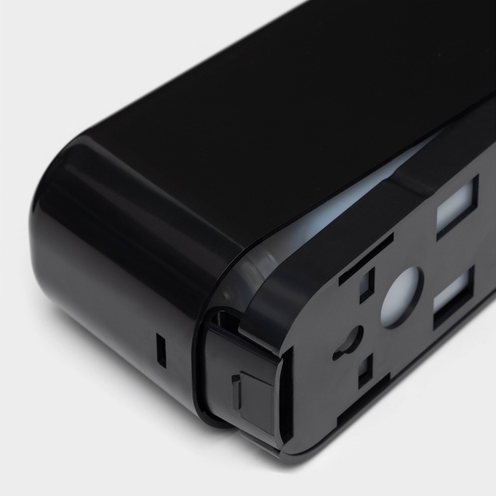 Диспенсер для мыла SAVANNA, механический, 350 мл, пластик, чёрный Диспенсер для мыла SAVANNA, механический, 350 мл, пластик, чёрный