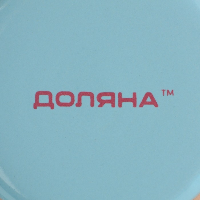 Миска керамическая Доляна «Пастель», 700 мл, d=18 см, цвет голубой