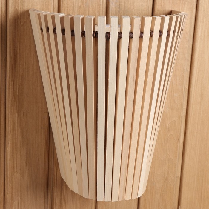 Абажур настенный Абажур настенный "Свет", липа "Добропаровъ" 30 см х 11 см х 40 см