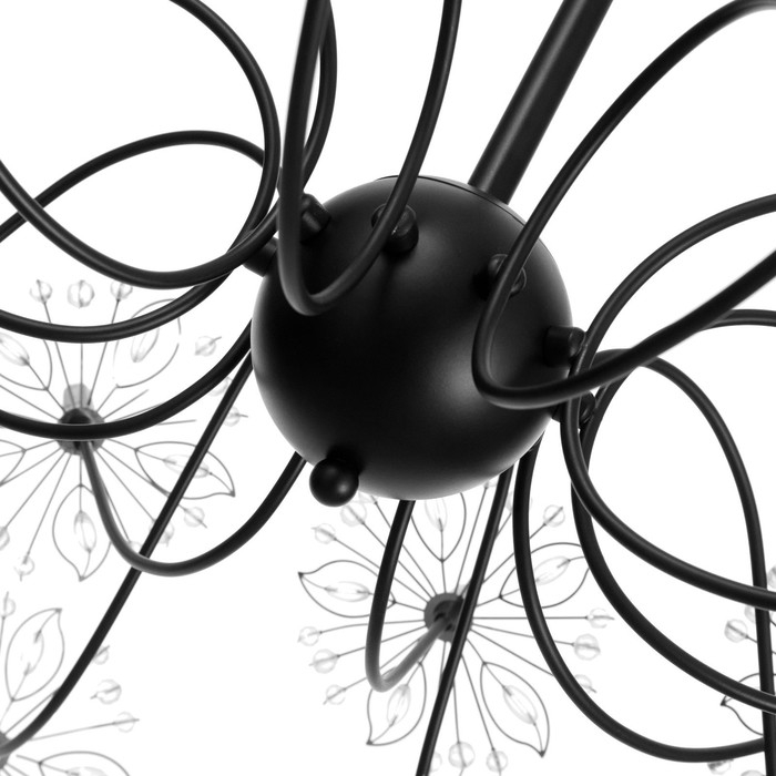 Люстра 1176/20 G4 20Вт черный 80х800х40см BayerLux