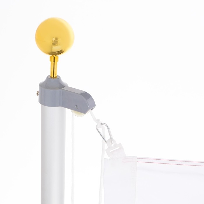 Уличный флагшток с флагом, 7.5 м, d-5 см, флаг 90 х 150 см Уличный флагшток с флагом, 7.5 м, d-5 см, флаг 90 х 150 см