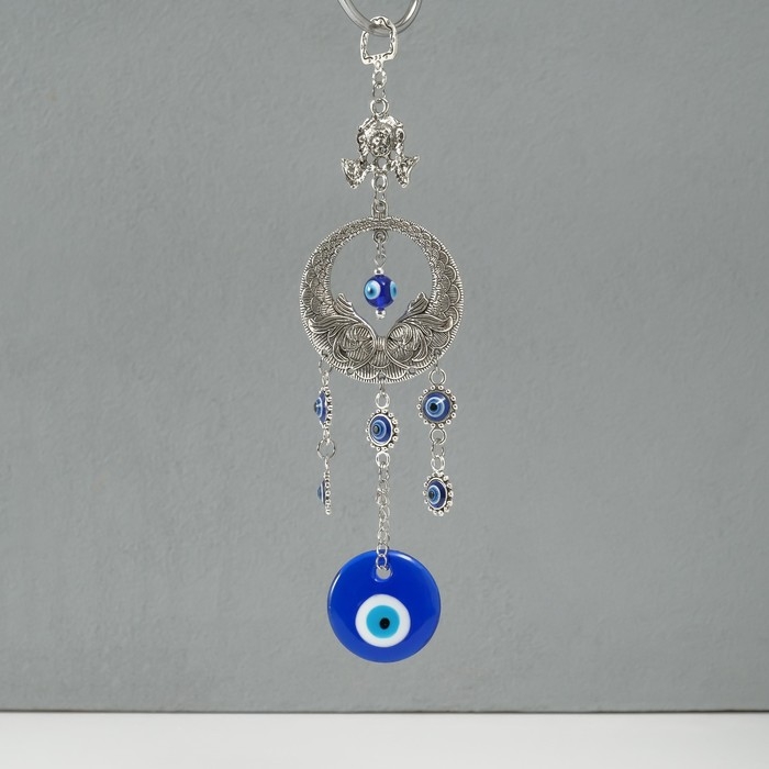 Подвеска от сглаза металл  Подвеска от сглаза металл "Крылья" 6х22 см