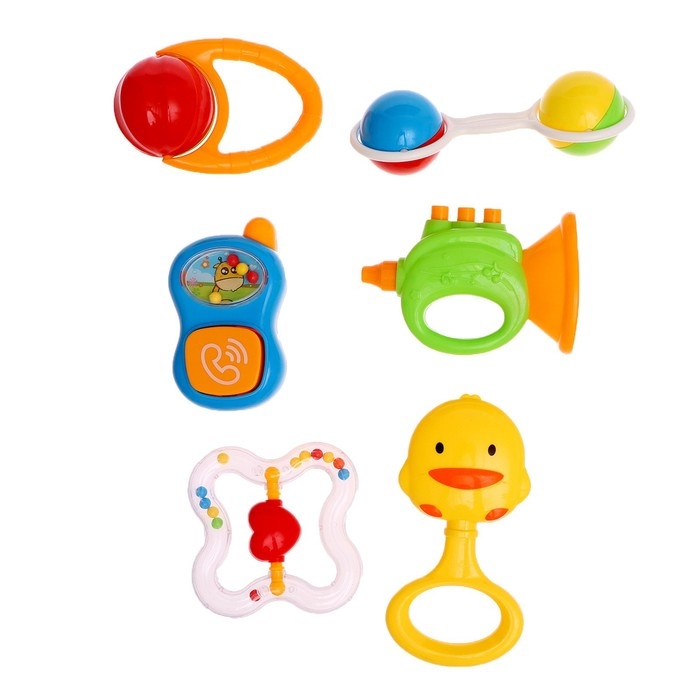 Развивающий набор «Мой сортер», с погремушками Развивающий набор «Мой сортер», с погремушками