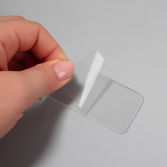 Органайзер для хранения, навесной, 1 секция, с клеевой основой, 20 × 17 × 6 см, цвет белый/прозрачный Органайзер для хранения, навесной, 1 секция, с клеевой основой, 20 × 17 × 6 см, цвет белый/прозрачный