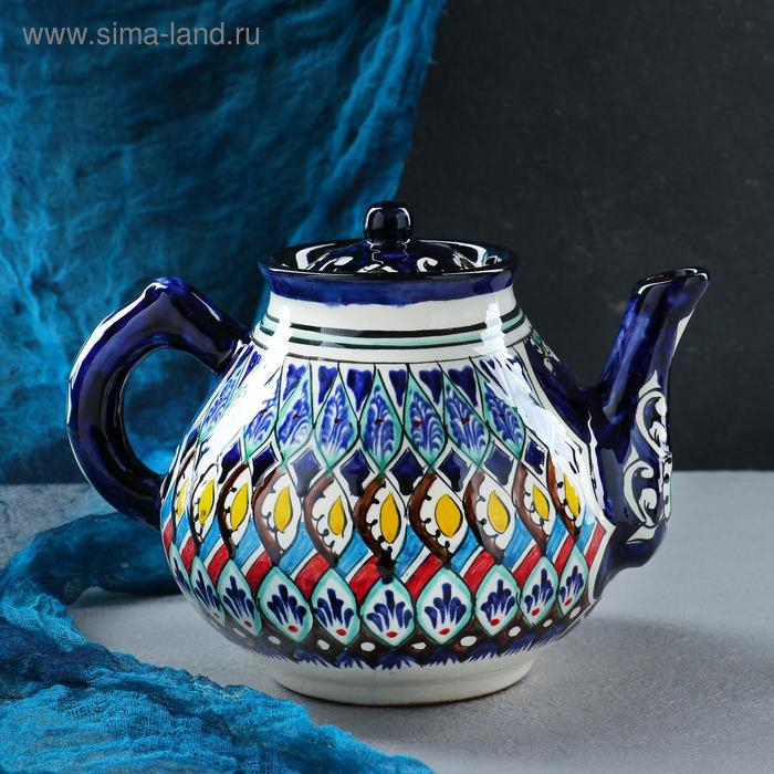 Чайник Риштанская Керамика 1600мл микс Чайник Риштанская Керамика 1600мл микс