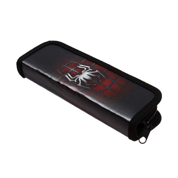 Пенал 1 секция, 55 х 205 х 25 мм, Calligrata Пенал 1 секция, 55 х 205 х 25 мм, Calligrata "Паук", ламинированный картон