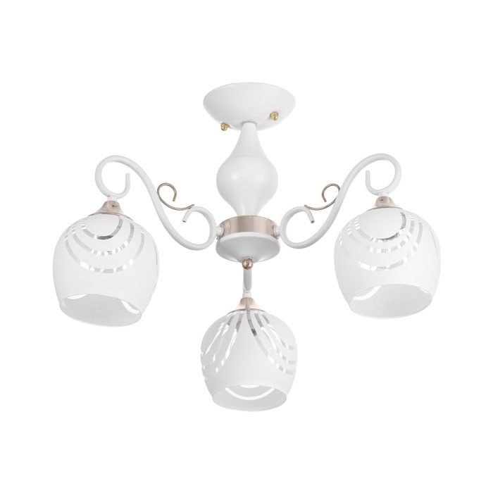 Люстра Люстра "Люси" 3х60Вт Е27 Античная бронза 60х60х29см