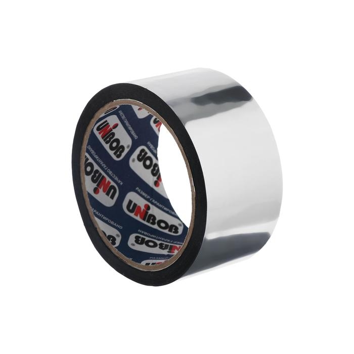 Клейкая лента Unibob металлизированная, 48 мм х 40 м Клейкая лента Unibob металлизированная, 48 мм х 40 м
