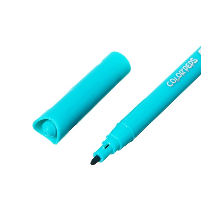 Фломастеры 48 цветов Maped COLOR'PEPS OCEAN, с заблокированным пишущим узлом, суперсмываемые, в картонной коробке Фломастеры 48 цветов Maped COLOR'PEPS OCEAN, с заблокированным пишущим узлом, суперсмываемые, в картонной коробке