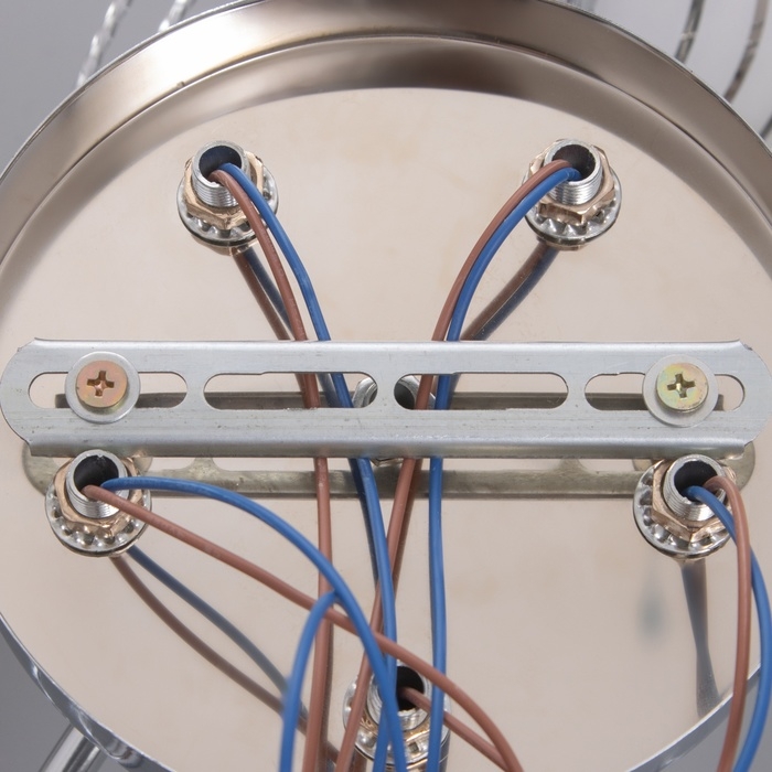 Люстра Люстра "Баффи" 5х40Вт Е27 Хром МОДЕЛЬ: 2751100