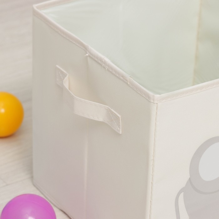 Короб стеллажный для хранения «Слоник», 29×29×29 см Короб стеллажный для хранения «Слоник», 29×29×29 см