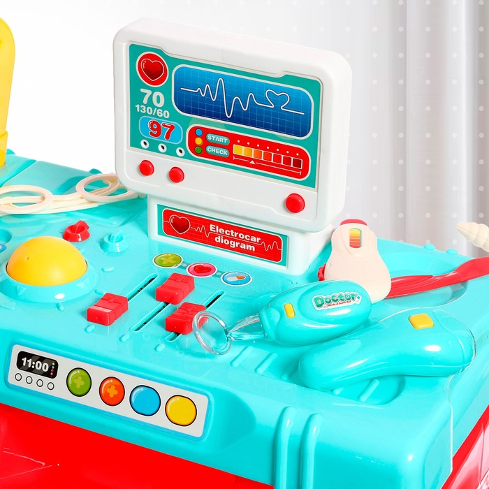 Игровой модуль на ножках «Врачебный кабинет» Игровой модуль на ножках «Врачебный кабинет»