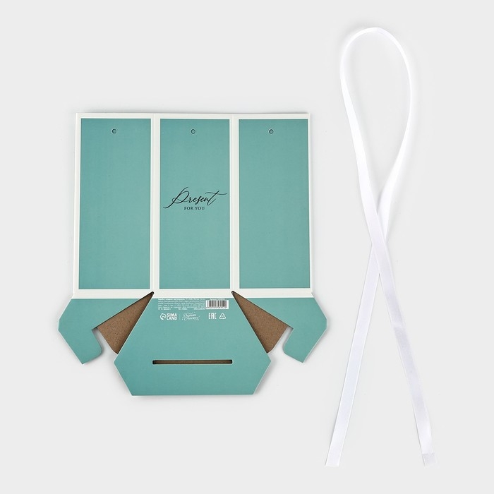 Коробка складная шестигранник Present, 17 х 14.8 х 19.5 см Коробка складная шестигранник Present, 17 х 14.8 х 19.5 см
