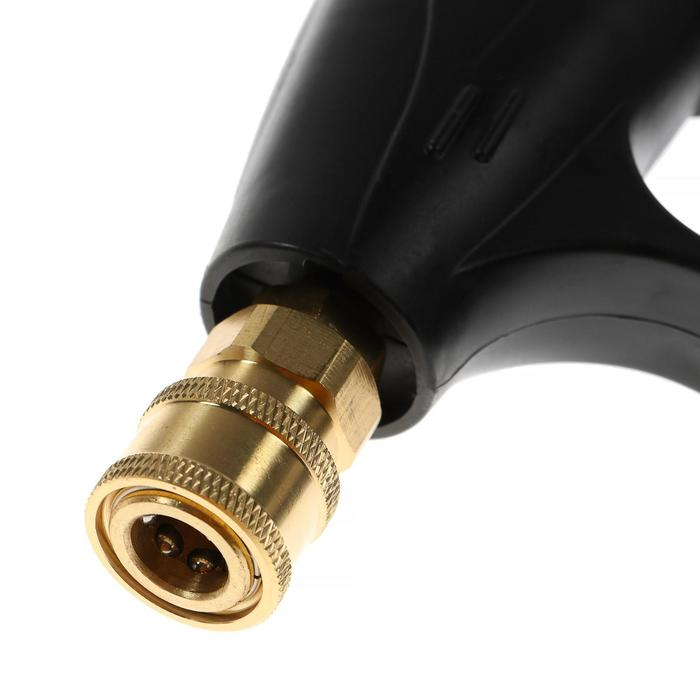 Пистолет для мойки высокого давления, 4 насадки 0-15-25-40 град Пистолет для мойки высокого давления, 4 насадки 0-15-25-40 град