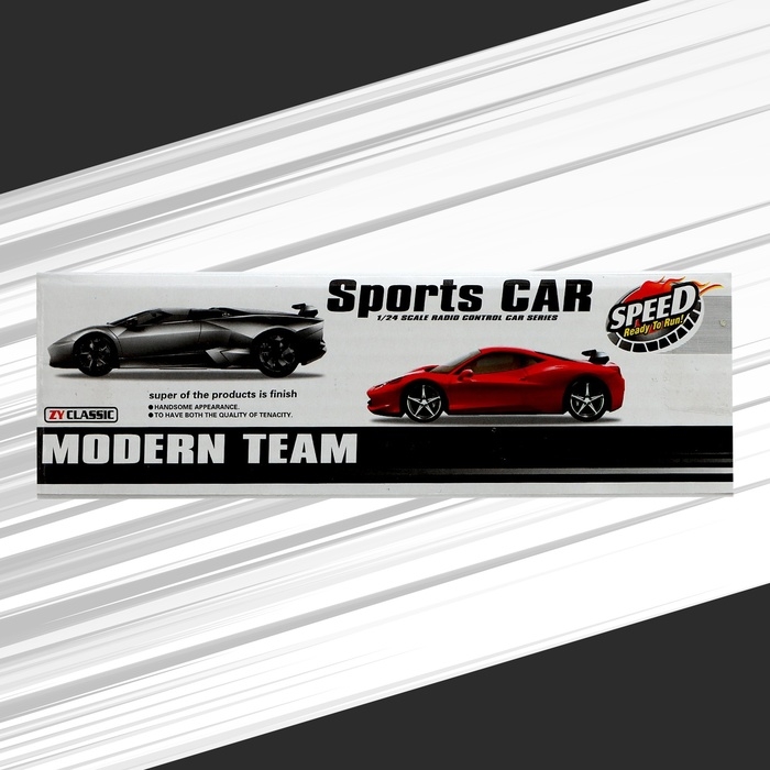 Машина радиоуправляемая «Спорт-кар», масштаб 1:24, работает от батареек, цвет красный Машина радиоуправляемая «Спорт-кар», масштаб 1:24, работает от батареек, цвет красный