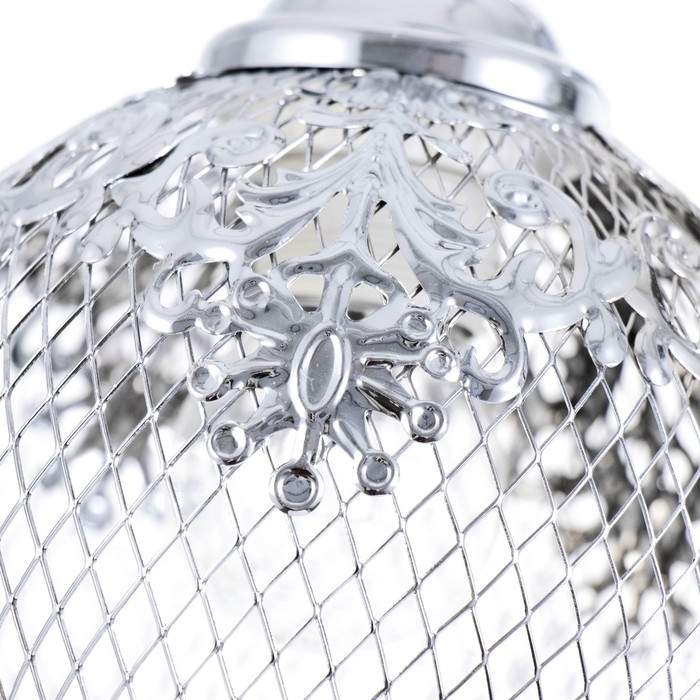 Люстра "Лаура" 3x60Вт E27 хром 54х54х29 см.