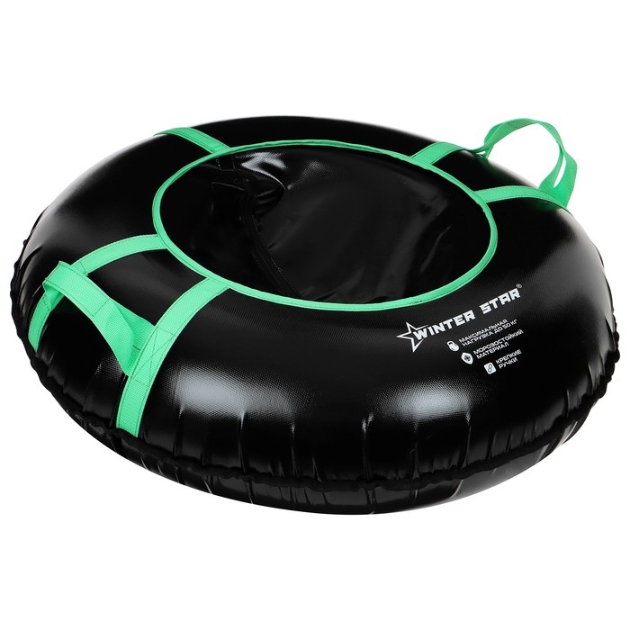 Тюбинг-ватрушка Winter Star, диаметр чехла 83 см Тюбинг-ватрушка Winter Star, диаметр чехла 83 см