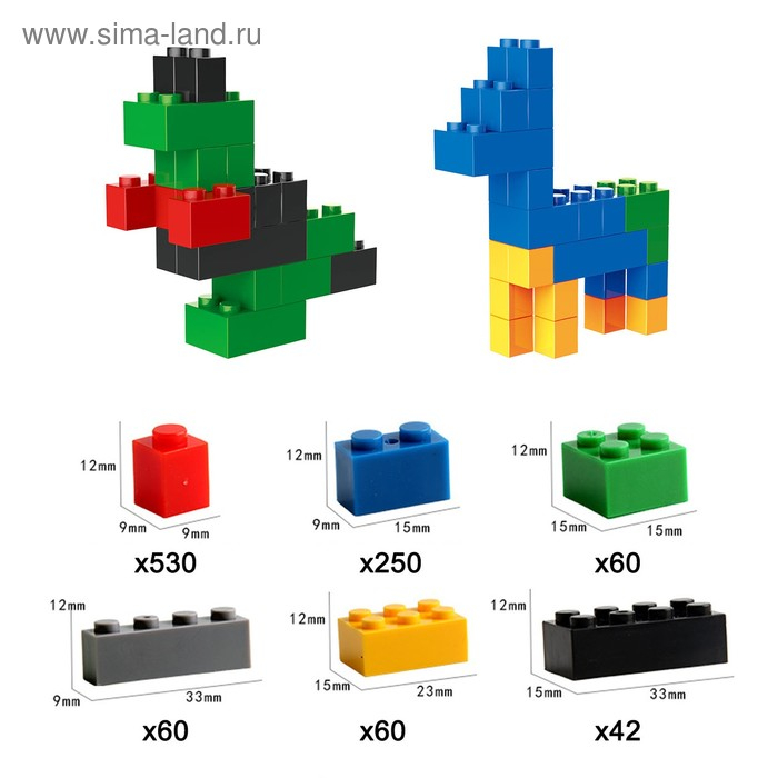 Конструктор «Классический набор», 1000 деталей Конструктор «Классический набор», 1000 деталей