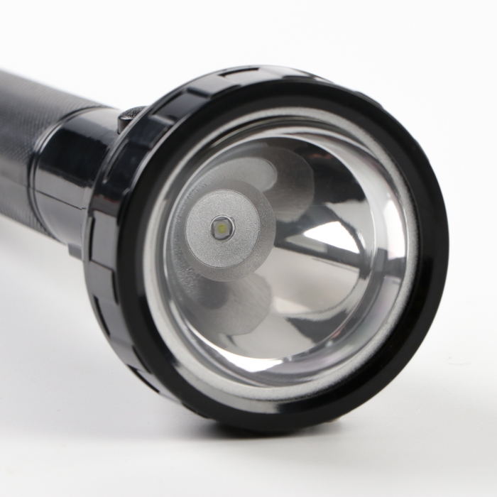 Фонарь ручной аккумуляторный, 7 Вт, 1600 мАч, 3535LED, 2 режима, IPX2, 26.4 х 6.4 см Фонарь ручной аккумуляторный, 7 Вт, 1600 мАч, 3535LED, 2 режима, IPX2, 26.4 х 6.4 см