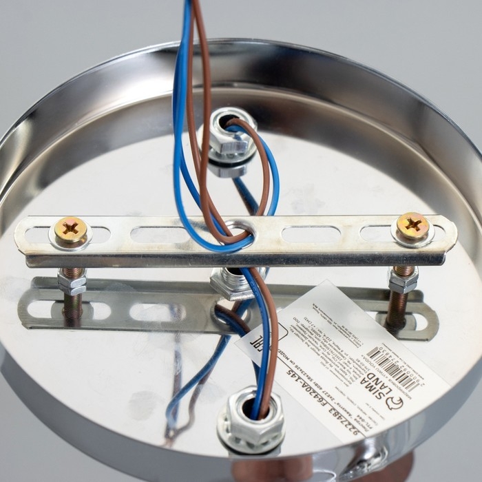 Люстра Люстра "Авиэтта" 2хЕ27 40Вт хром 58х23х26 см BayerLux