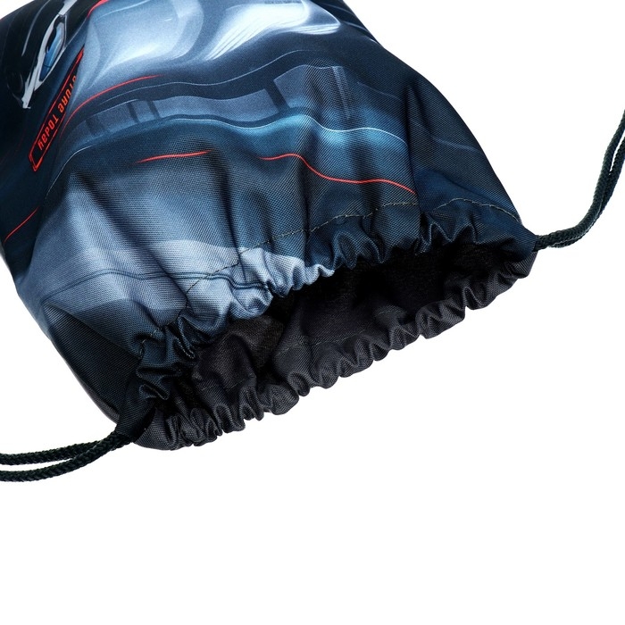 Мешок для обуви 435 х 360 мм, Stavia (плотность 600D с водоотталкивающей ПУ-пропиткой) "Тачка"