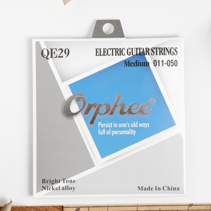 Струны для электрогитары Orphee QE29, 011-050 Струны для электрогитары Orphee QE29, 011-050