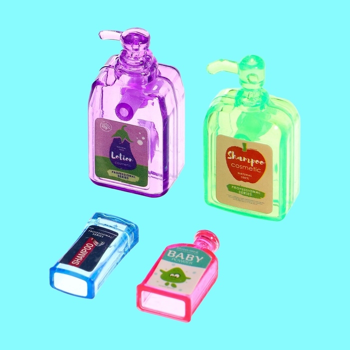 Набор мебели для кукол «Ванная комната», санузел, раковина, постирочная Набор мебели для кукол «Ванная комната», санузел, раковина, постирочная